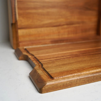 DuoBlock™ 2-in-1 Messenblok & Snijplank