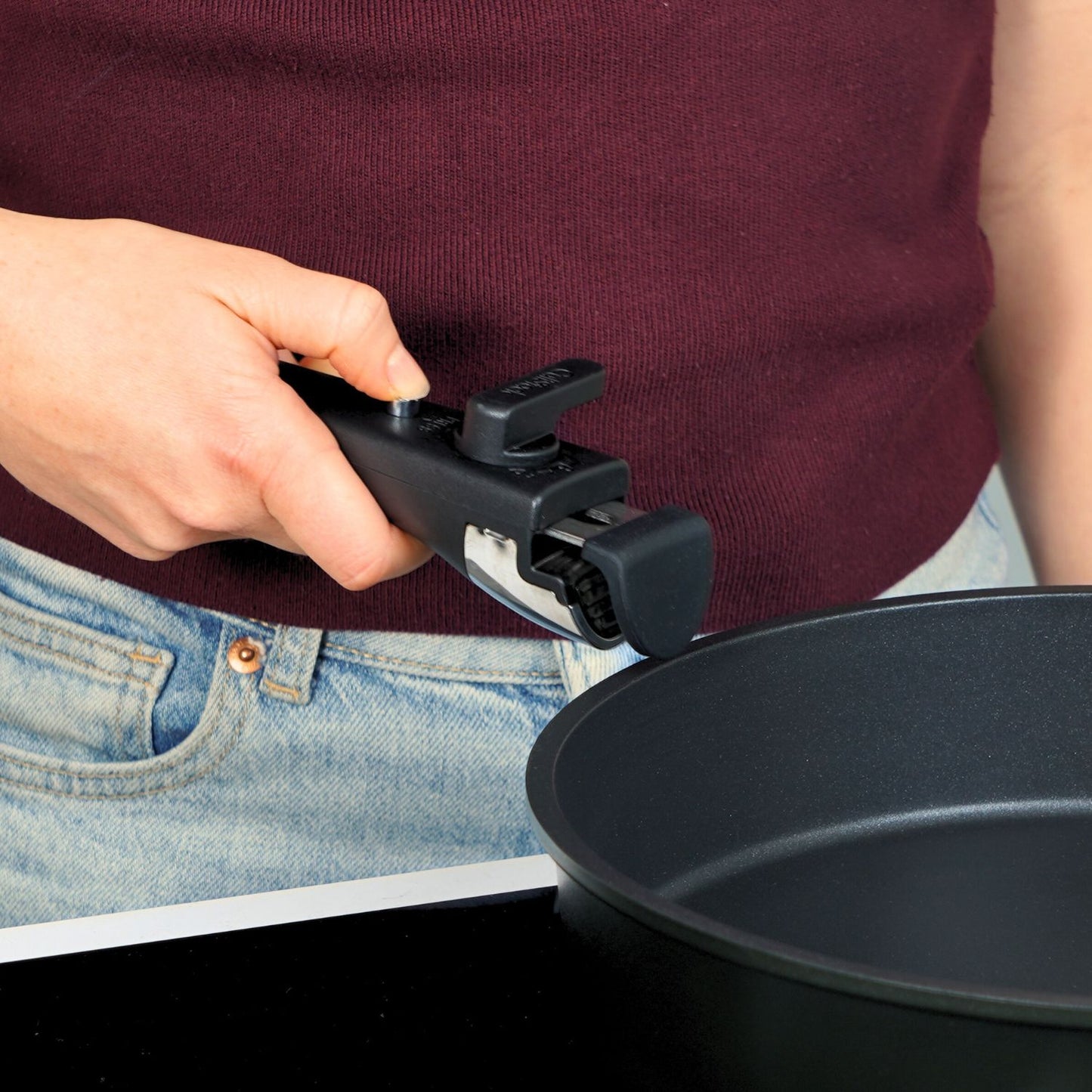 CuliStack ClickGrip - Afneembaar Handvat