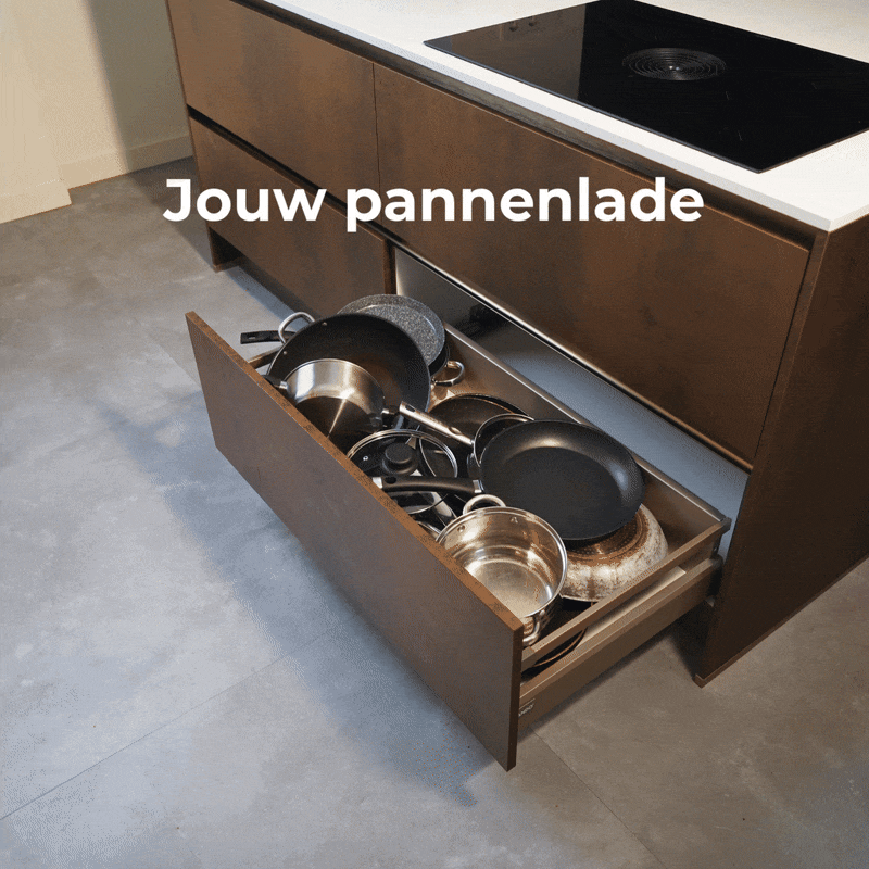 Jouw pannenlade vs met Culistack