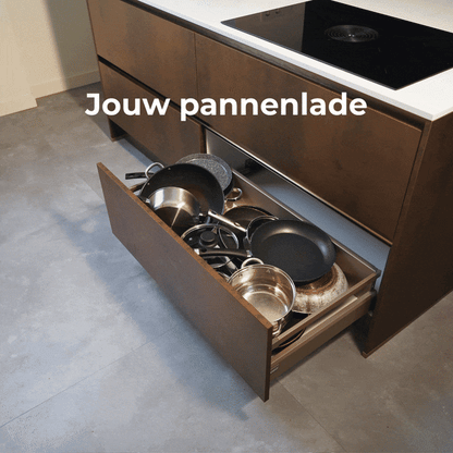 Jouw pannenlade vs met Culistack