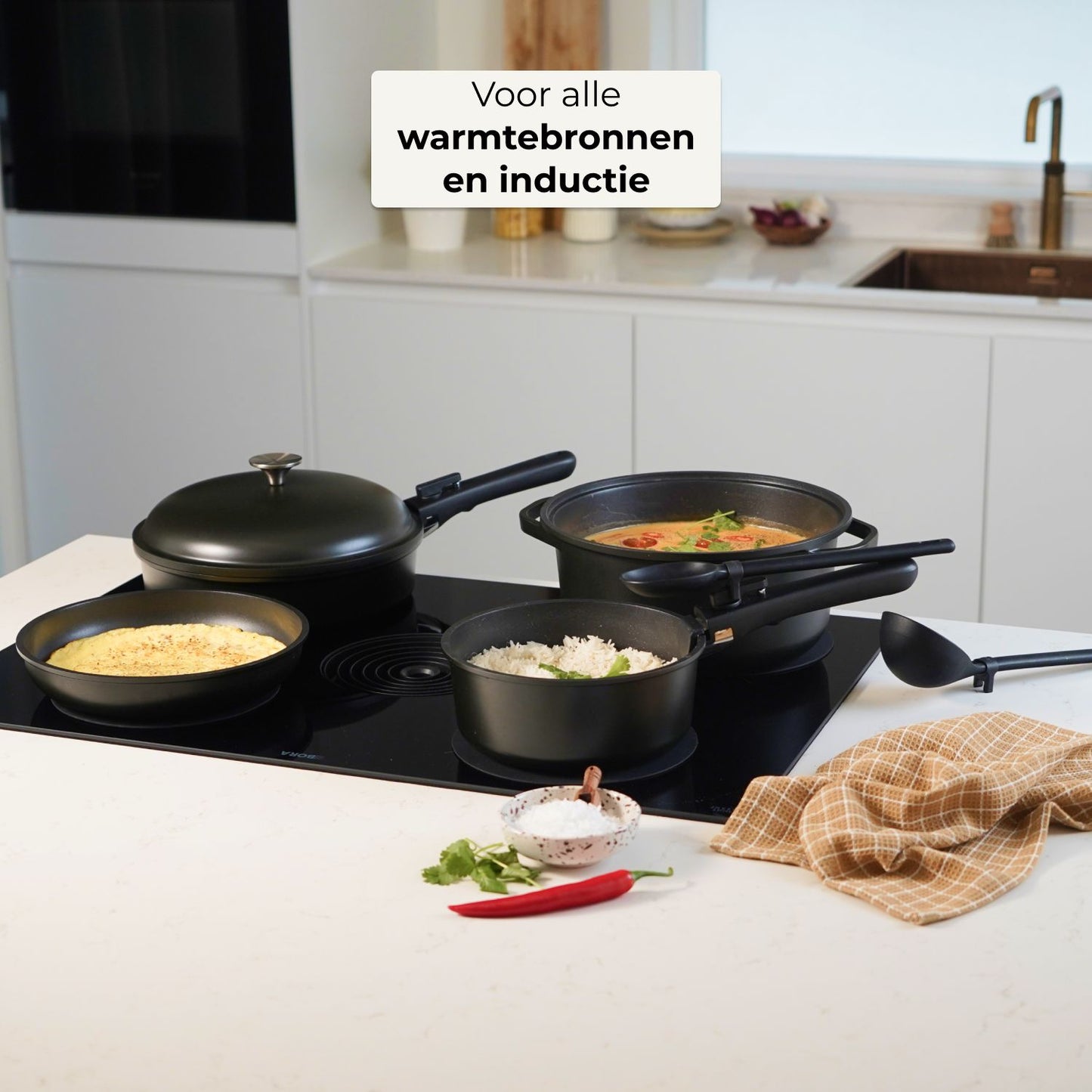 CuliStack Ultimate Pannenset (16-delig)